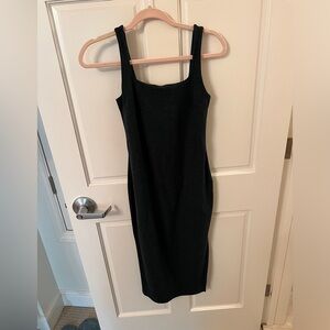 Beyond Yoga Spacedye Icon midi dress in forest green